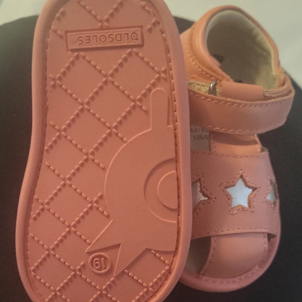 Old Soles Pink Starry Sandals